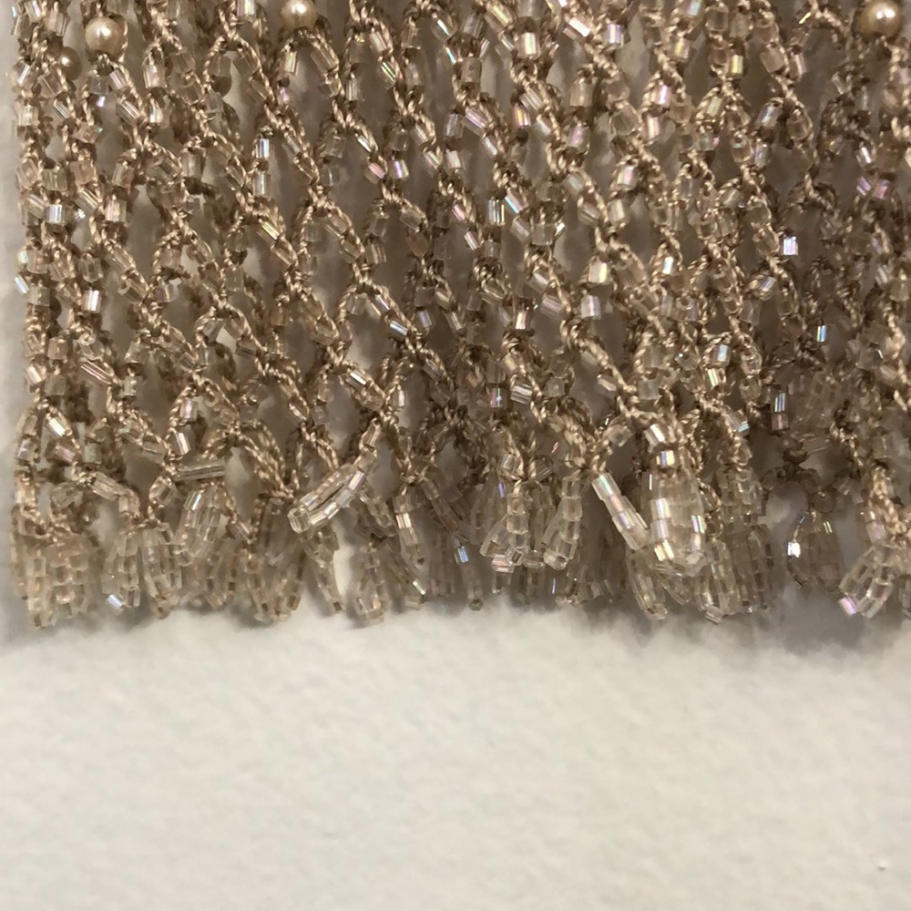 Sparkling GANTOS Vintage Beaded Vest Top Large - Picture 5 of 10
